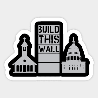 Build This Wall Sticker